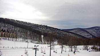 Weather camera view of Wintergreen Mtn. at 3600 ft. elev..