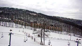 Weather camera view of Wintergreen Mtn. at 3600 ft. elev..