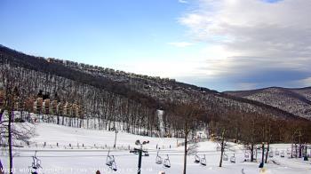 Weather camera view of Wintergreen Mtn. at 3600 ft. elev..
