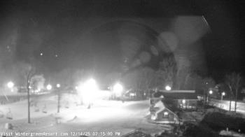 Weather camera view of Wintergreen Mtn. at 3600 ft. elev..
