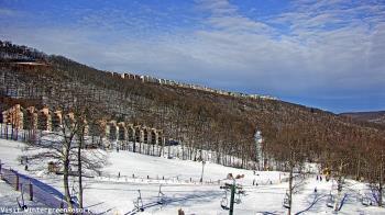 Weather camera view of Wintergreen Mtn. at 3600 ft. elev..