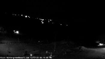 Weather camera view of Wintergreen Mtn. at 3600 ft. elev..