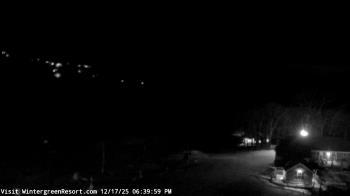 Weather camera view of Wintergreen Mtn. at 3600 ft. elev..