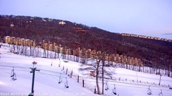 Weather camera view of Wintergreen Mtn. at 3600 ft. elev..