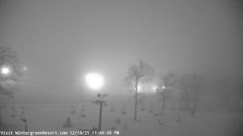 Weather camera view of Wintergreen Mtn. at 3600 ft. elev..