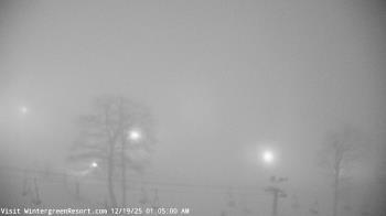 Weather camera view of Wintergreen Mtn. at 3600 ft. elev..