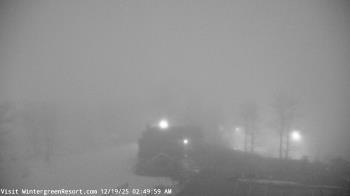 Weather camera view of Wintergreen Mtn. at 3600 ft. elev..