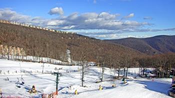 Weather camera view of Wintergreen Mtn. at 3600 ft. elev..