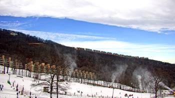Weather camera view of Wintergreen Mtn. at 3600 ft. elev..