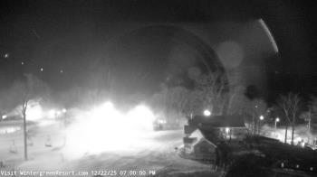 Weather camera view of Wintergreen Mtn. at 3600 ft. elev..