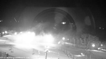 Weather camera view of Wintergreen Mtn. at 3600 ft. elev..