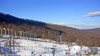 Weather camera view of Wintergreen Mtn. at 3600 ft. elev..