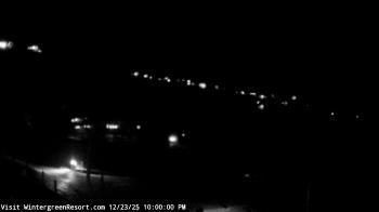 Weather camera view of Wintergreen Mtn. at 3600 ft. elev..