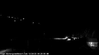 Weather camera view of Wintergreen Mtn. at 3600 ft. elev..