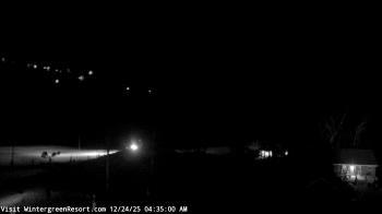 Weather camera view of Wintergreen Mtn. at 3600 ft. elev..