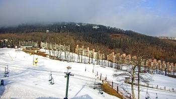Weather camera view of Wintergreen Mtn. at 3600 ft. elev..