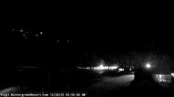 Weather camera view of Wintergreen Mtn. at 3600 ft. elev..