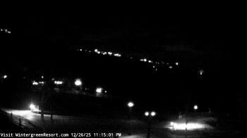 Weather camera view of Wintergreen Mtn. at 3600 ft. elev..