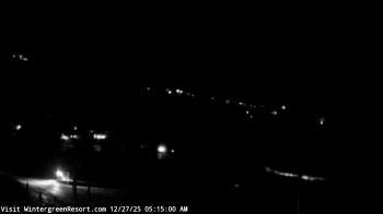 Weather camera view of Wintergreen Mtn. at 3600 ft. elev..