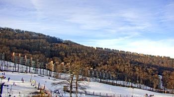 Weather camera view of Wintergreen Mtn. at 3600 ft. elev..
