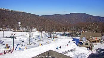 Weather camera view of Wintergreen Mtn. at 3600 ft. elev..