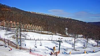 Weather camera view of Wintergreen Mtn. at 3600 ft. elev..