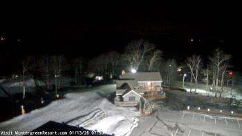 Weather camera view of Wintergreen Mtn. at 3600 ft. elev..