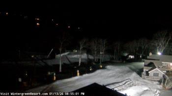 Weather camera view of Wintergreen Mtn. at 3600 ft. elev..