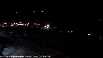 Weather camera view of Wintergreen Mtn. at 3600 ft. elev..