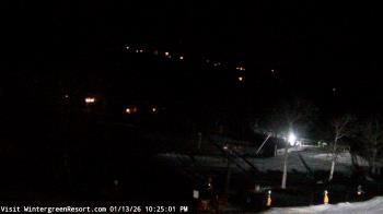Weather camera view of Wintergreen Mtn. at 3600 ft. elev..