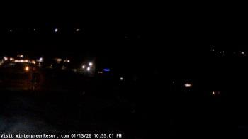 Weather camera view of Wintergreen Mtn. at 3600 ft. elev..