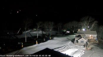 Weather camera view of Wintergreen Mtn. at 3600 ft. elev..