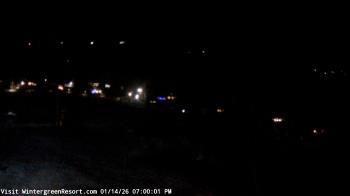 Weather camera view of Wintergreen Mtn. at 3600 ft. elev..
