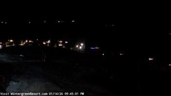 Weather camera view of Wintergreen Mtn. at 3600 ft. elev..