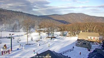 Weather camera view of Wintergreen Mtn. at 3600 ft. elev..