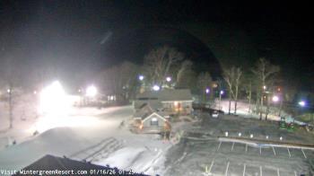 Weather camera view of Wintergreen Mtn. at 3600 ft. elev..
