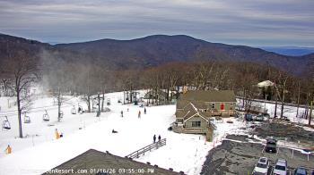 Weather camera view of Wintergreen Mtn. at 3600 ft. elev..