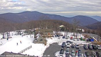 Weather camera view of Wintergreen Mtn. at 3600 ft. elev..