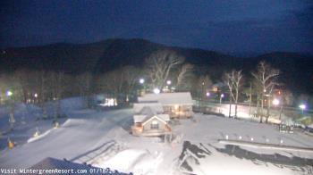Weather camera view of Wintergreen Mtn. at 3600 ft. elev..