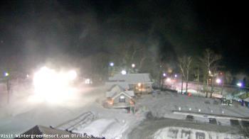 Weather camera view of Wintergreen Mtn. at 3600 ft. elev..