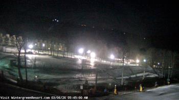 Weather camera view of Wintergreen Mtn. at 3600 ft. elev..