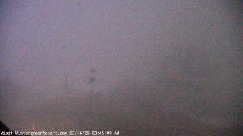 Weather camera view of Wintergreen Mtn. at 3600 ft. elev..