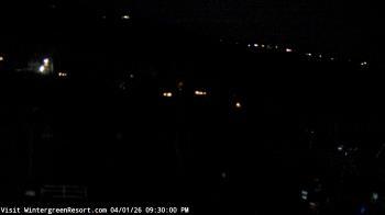 Weather camera view of Wintergreen Mtn. at 3600 ft. elev..
