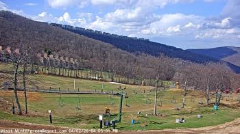 Weather camera view of Wintergreen Mtn. at 3600 ft. elev..