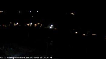 Weather camera view of Wintergreen Mtn. at 3600 ft. elev..