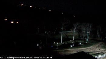 Weather camera view of Wintergreen Mtn. at 3600 ft. elev..