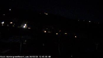 Weather camera view of Wintergreen Mtn. at 3600 ft. elev..