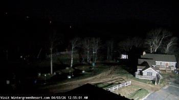 Weather camera view of Wintergreen Mtn. at 3600 ft. elev..