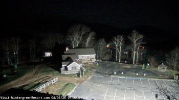 Weather camera view of Wintergreen Mtn. at 3600 ft. elev..