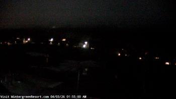 Weather camera view of Wintergreen Mtn. at 3600 ft. elev..